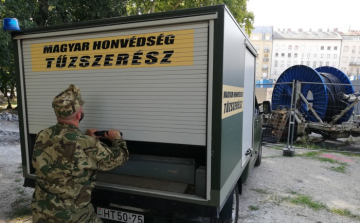 Több mint 22 tonna robbanóeszközt, lőszert semmisítettek meg tavaly a tűzszerészek